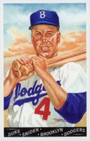 1990 Perez-Steele Master Works #17 Duke Snider Baseball Card