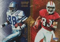 1995 Playoff Absolute Quads #Q9 Cris Carter/Jerry Rice/Michael Irvin/Tim Brown Football Card