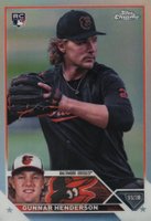 2023 Topps Chrome Update #USC208 Gunnar Henderson SP Baseball Card