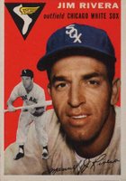 1954 Topps #34 Jim Rivera Baseball Card