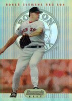 1995 Bowman's Best #23 Roger Clemens Red Refractor Baseball Card