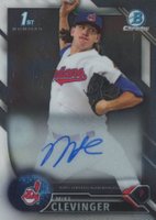 2016 Bowman Chrome Prospects Autographs #MC Mike Clevinger Baseball Card