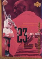 1998 Upper Deck #175 Michael Jordan Checklist ##91-175-Bronze Basketball Card