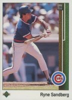 1989 Upper Deck #120 Ryne Sandberg Baseball Card
