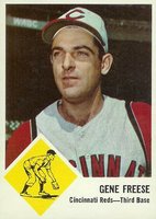 1963 Fleer #33 Gene Freese Baseball Card