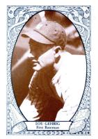 1979 TCMA 1927 New York Yankees #2 Lou Gehrig Baseball Card