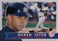 2001 Fleer #188 Derek Jeter Baseball Card