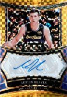 2024 Panini Select Signatures #SIGAUS Austin Reaves Gold Prizm Basketball Card