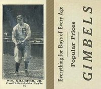 1916 Gimbels #95 Wm. Killefer, Jr. Baseball Card