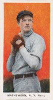 1910 Standard Caramel # Christy Mathewson Baseball Card