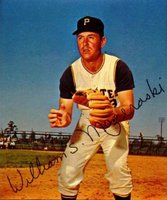 1965 Kahn's Wieners # Bill Mazeroski Baseball Card