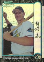 1999 Bowman Chrome #431 Josh Hamilton Refractor Baseball Card