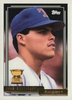 1992 Topps Gold #78 Ivan Rodriguez Baseball Card