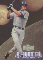 1998 Metal Universe All-Galactic Team #3 Chipper Jones Baseball Card