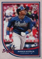 2018 Topps Big League #369 Ronald Acuna Jr. Baseball Card