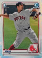 2020 Bowman Draft #BD29 Nick Yorke Chrome-Refractor Baseball Card