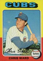 1975 Topps Mini #587 Chris Ward Baseball Card