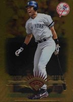 1997 Leaf Fractal Matrix #165 Derek Jeter Baseball Card