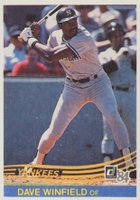 1984 Donruss #51 Dave Winfield Baseball Card