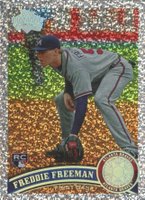 2011 Topps #145 Freddie Freeman Diamond Anniversary Baseball Card