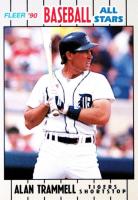 1990 Fleer Baseball All-Stars #41 Alan Trammell Baseball Card