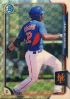 2015 Bowman Draft #163 Amed Rosario Chrome-Superfractor 1/1 Baseball Card