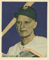 1949 Bowman #2 Whitey Lockman Baseball Card