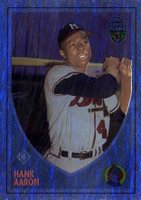 2002 Topps Super Teams #35 Hank Aaron Retrofractor Baseball Card