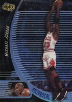 1998 Upper Deck Ionix Reciprocal #R4 Michael Jordan Basketball Card