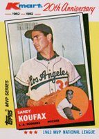 1982 K-Mart 20th Anniversary #4 Sandy Koufax Baseball Card