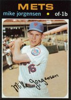 1971 Topps #596 Mike Jorgensen Baseball Card