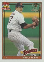 1991 Topps Desert Shield #65 Bruce Hurst Baseball Card