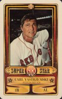 1983 Perma-Graphics Super Star Credit Cards # Carl Yastrzemski Baseball Card