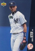 1996 Upper Deck Folz Vending Machine Minis #25 Derek Jeter Baseball Card
