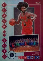 2019 Panini Hoops Premium Stock Class Of 2019 #13 Coby White Holo Basketball Card