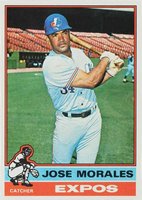 1976 Topps #418 Jose Morales Baseball Card