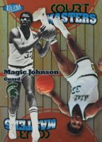 2011 Fleer Retro Ultra Court Masters #4 Magic Johnson Basketball Card