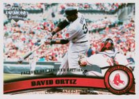 2011 Topps #315 David Ortiz Diamond Anniversary Factory Set Limited Edition Baseball Card