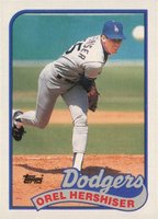 1989 Topps #550 Orel Hershiser Baseball Card