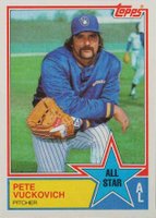 1983 Topps #394 Pete Vuckovich Baseball Card