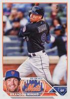 2023 Topps #614 Brandon Nimmo Baseball Card