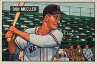 1951 Bowman #268 Don Mueller Baseball Card