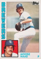 1984 Topps #271 Moose Haas Baseball Card