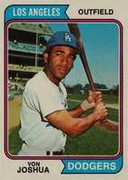 1974 Topps #551 Von Joshua Baseball Card
