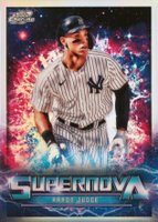 2022 Topps Cosmic Chrome Supernova #9 Aaron Judge Baseball Card