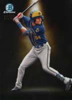 2023 Bowman Spotlights #BS11 Jackson Chourio Gold Refractor Baseball Card