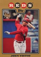 2008 Topps #319 Joey Votto Gold Baseball Card