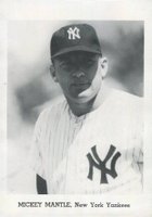 1962 Jay Publishing Photos-Type 2 # Mickey Mantle Portrait Baseball Card