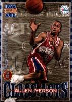 1996 Stadium Club Class Acts #CA10 Allen Iverson/Dikembe Mutombo Basketball Card