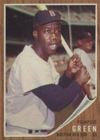1962 Topps #153 Pumpsie Green Baseball Card